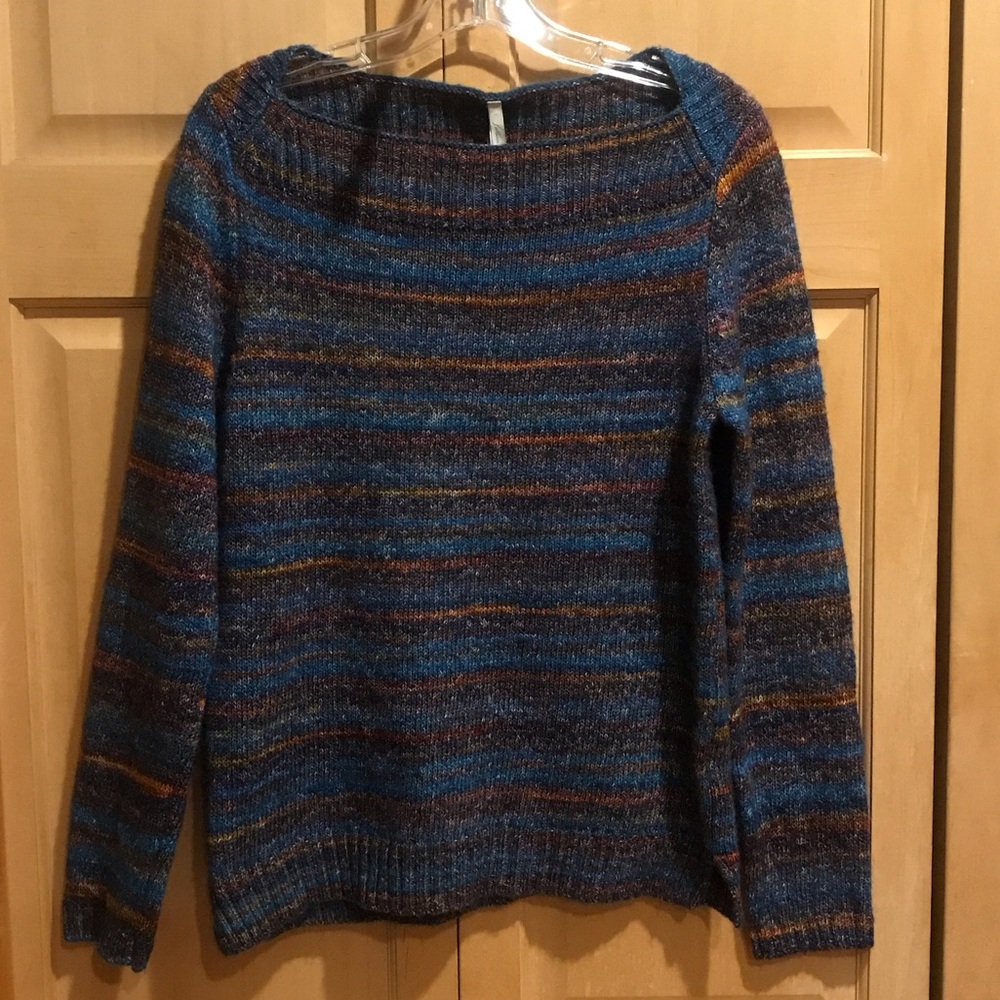 New Jillian Nicole Multicolor Striped Women's Sweater